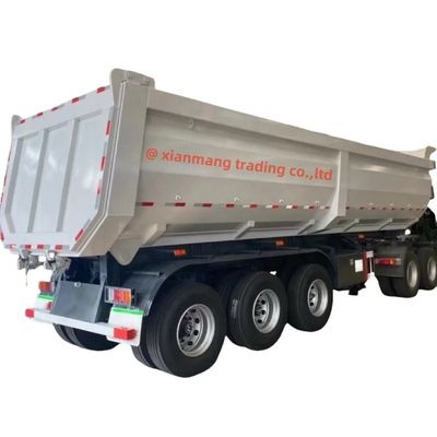 kaufen U-Typ-Tipper-Dump-Anhänger-Dump-Truck 3 Achse 40 Cbm 60 Tonnen 70 Tonnen-Tipper-Halbanhänger online manufacture