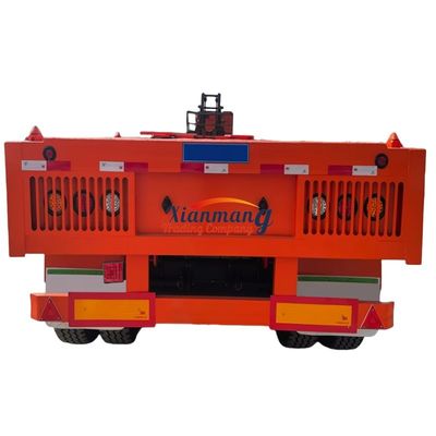 kaufen Sonder 3 Achsen 4 Achsen 40ft 48ft 53ft 60ft Versandcontainer Flatbed Semi-Trailer für Ruanda und Tansania online manufacture