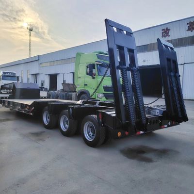 kaufen Gebrauchtes neues Lowboy-LKW-Anhänger 60T Lowbed Semi-Trailer zum Verkauf online manufacture