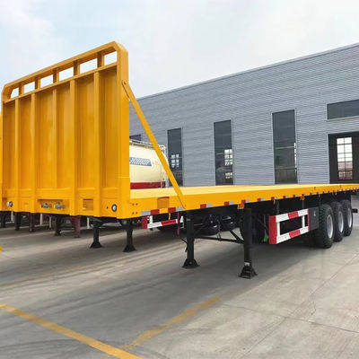 kaufen 20/40/45 Fuß 3 Lager mit hoher Tragfähigkeit Behälterplatte Halbanhänger für maximale Nutzlast 30 Tonnen online manufacture