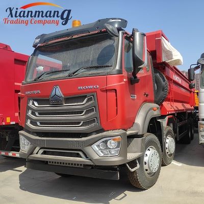 Ein guter Preis. HOWO NX 380HP 8x4 12-Rad-Dump Truck Schwerlast-Tipper Truck mit Rückkamera Multimedia-System Online