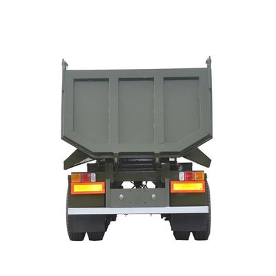 Ein guter Preis. 3 Achsen U-förmiger Kipper Dump Truck Hydraulischer Zylinder Rücken Dump Semi-Anhänger High-End Aggregat Online
