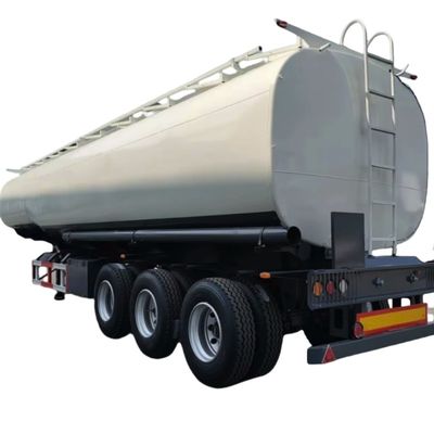 Ein guter Preis. 45000L Gebraucht-Öltank-Anhänger zum Verkauf, 3 Achsen 3 Abteilungen Kraftstoff-Tanker Halbanhänger Online