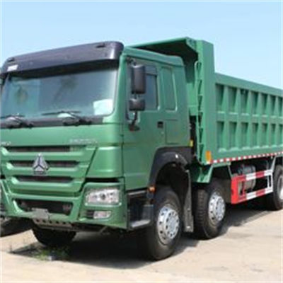 Ein guter Preis. Howo 8x4 Dump Truck mit 375 PS Euro II Emissionsstandard angepasste Motor PS und LHD Online