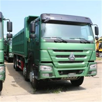 Ein guter Preis. Sinotruk Howo375hp 8x4 Linksantrieb Gebraucht Tipper Truck mit 12 Reifen und 4-Achsen-Laderaum Länge 7,2-8,2m anpassbar Online