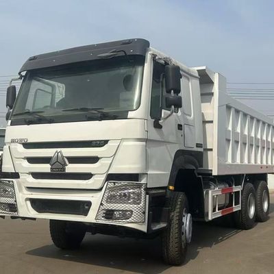 Ein guter Preis. Anpassbare weiße Farbe HOWO 6X4 375 PS Sitz für Mülltransporter≤5 Containerlänge 5,60 * 2,35 * 1,5 mm für den Euro 2-Emissionsstandard Online