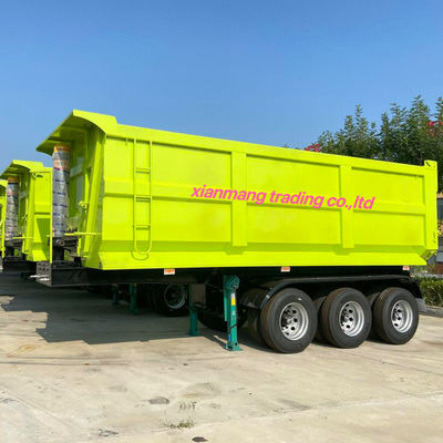 Ein guter Preis. 24m3 3-Achsen-Dump Semi-Trailer U-förmiger Standardbehälter (Größe 9400mm × 2400mm × 3300mm) Online