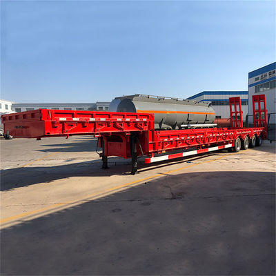 Ein guter Preis. 4 Achsen 80T Schwerlastbehälter mit Vergrößerern mit mechanischer Aufhängung und Federn Online