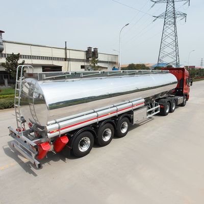 Ein guter Preis. Brandneue 3-Achse 45.000 Liter Doppel-Linien-Luftbremse Bremssystem Treibstofftransport Tank Halbanhänger Online